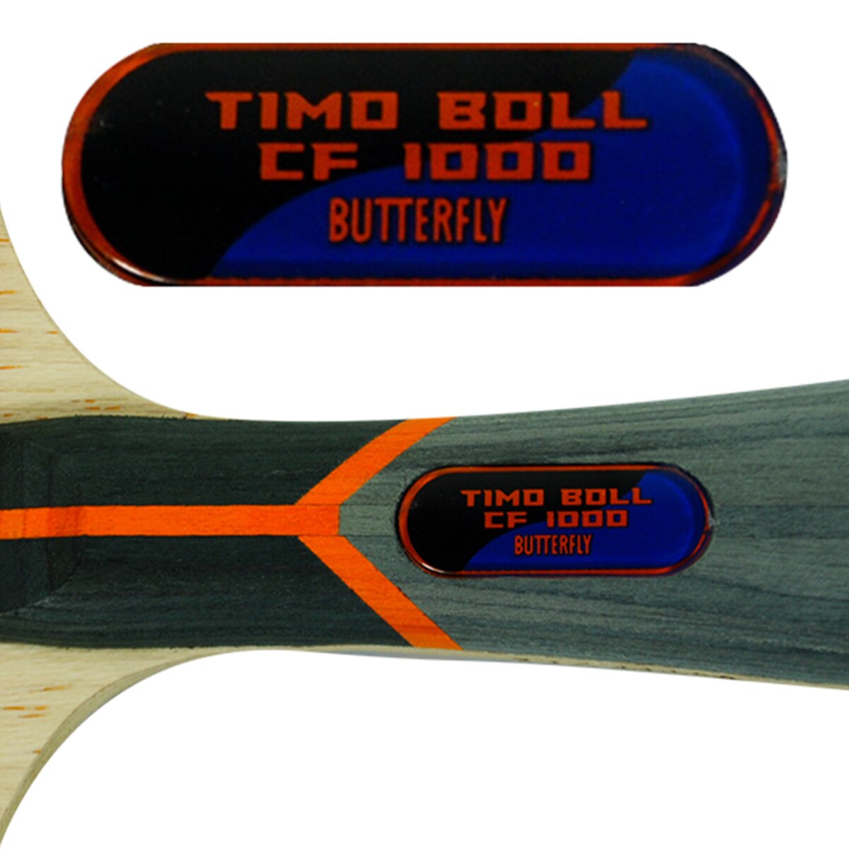 Butterfly Timo Boll CF 1000 Racket: Title Emblem